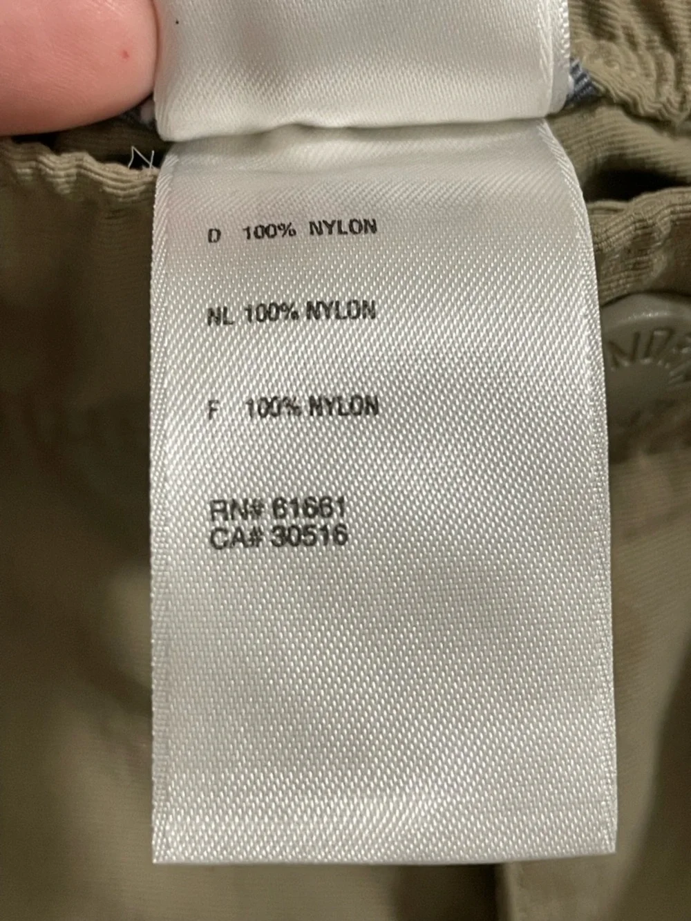 The North Face Men's Cargo Hiking Pants in Khaki